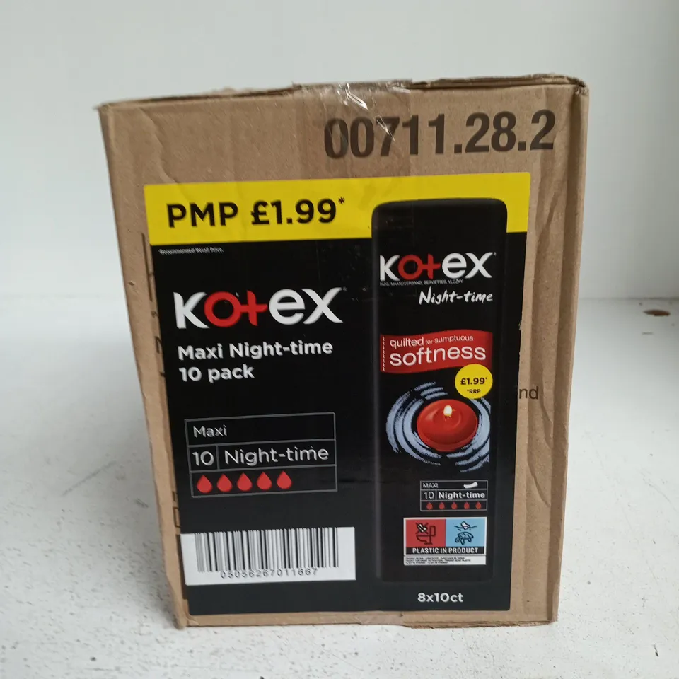 KOHEX MAXI NIGHT-TIME CONDOMS – 80 COUNT BOX (8 X 10 PACKS)