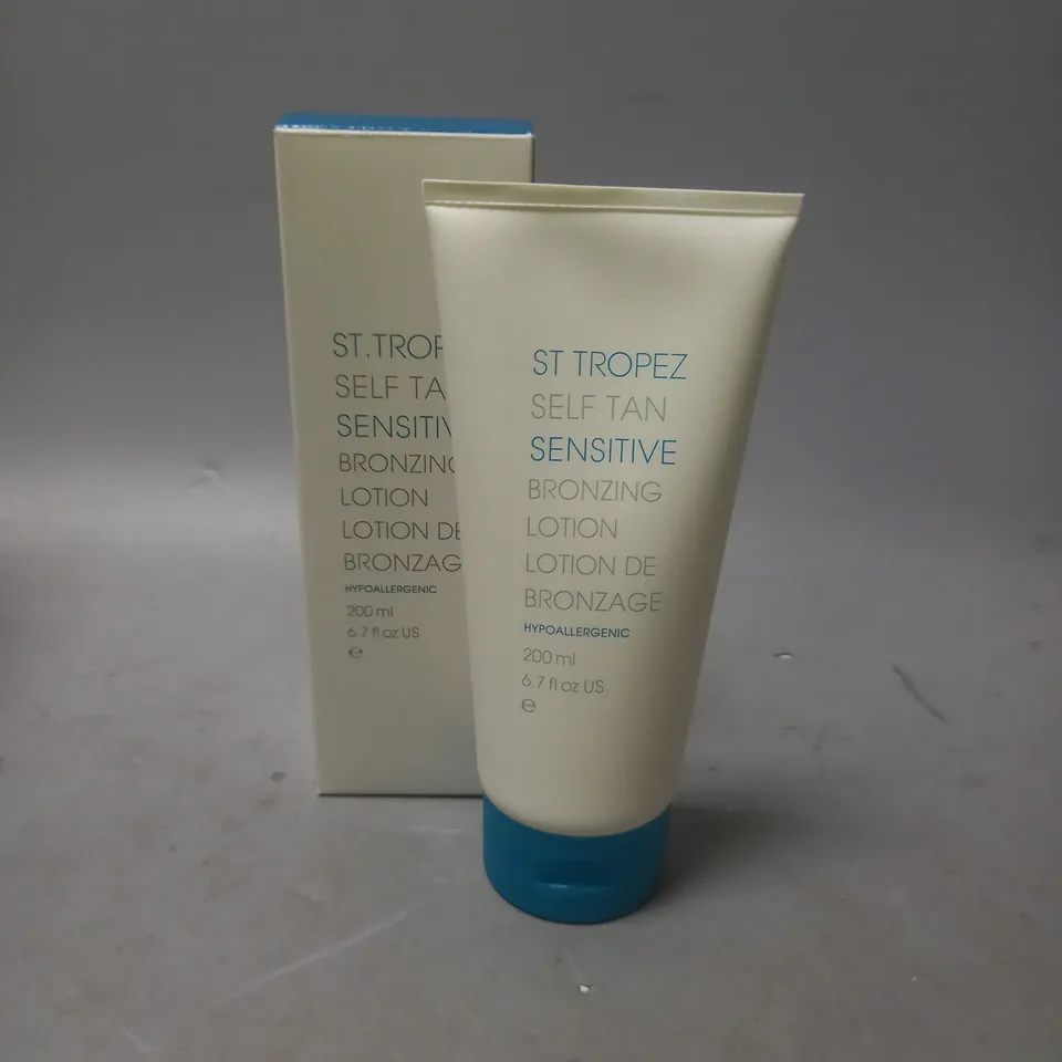 LOT OF 6 ST TROPEZ SELF TAN SENSITIVE BRONZING LOTION 200ML