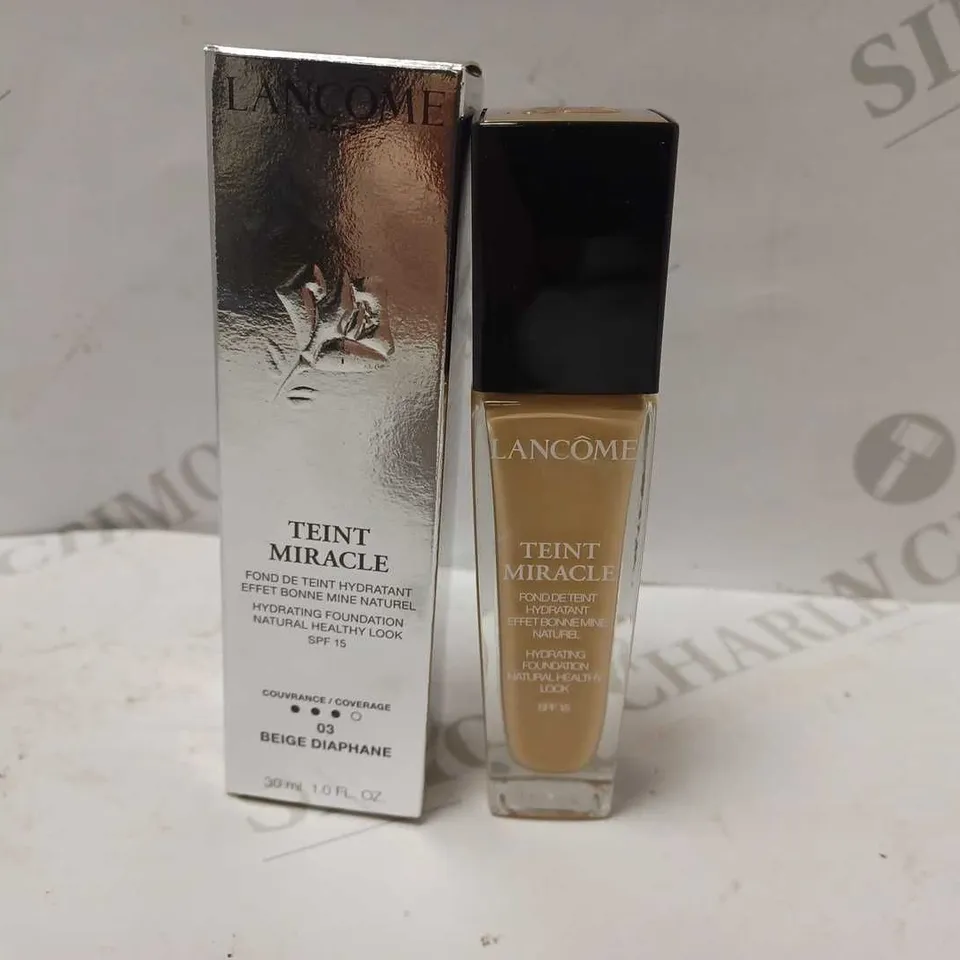 LANCOME TEINT MIRACLE HYDRATING FOUNDATION SPF15 30ML