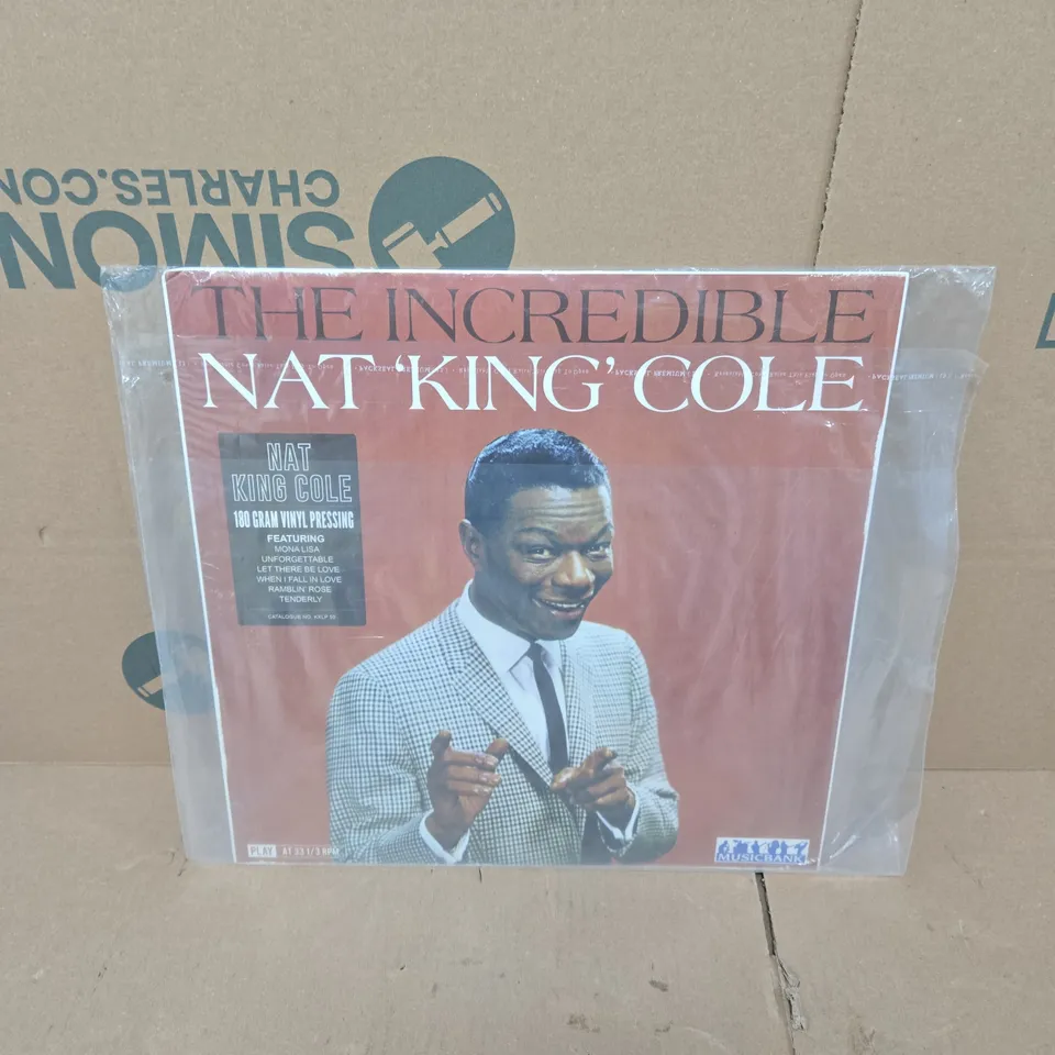 NAT KING COLE – THE INCREDIBLE NAT KING COLE LP