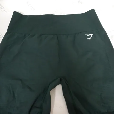 GYMSHARK GREEN TRAINING SHORTS - XXL