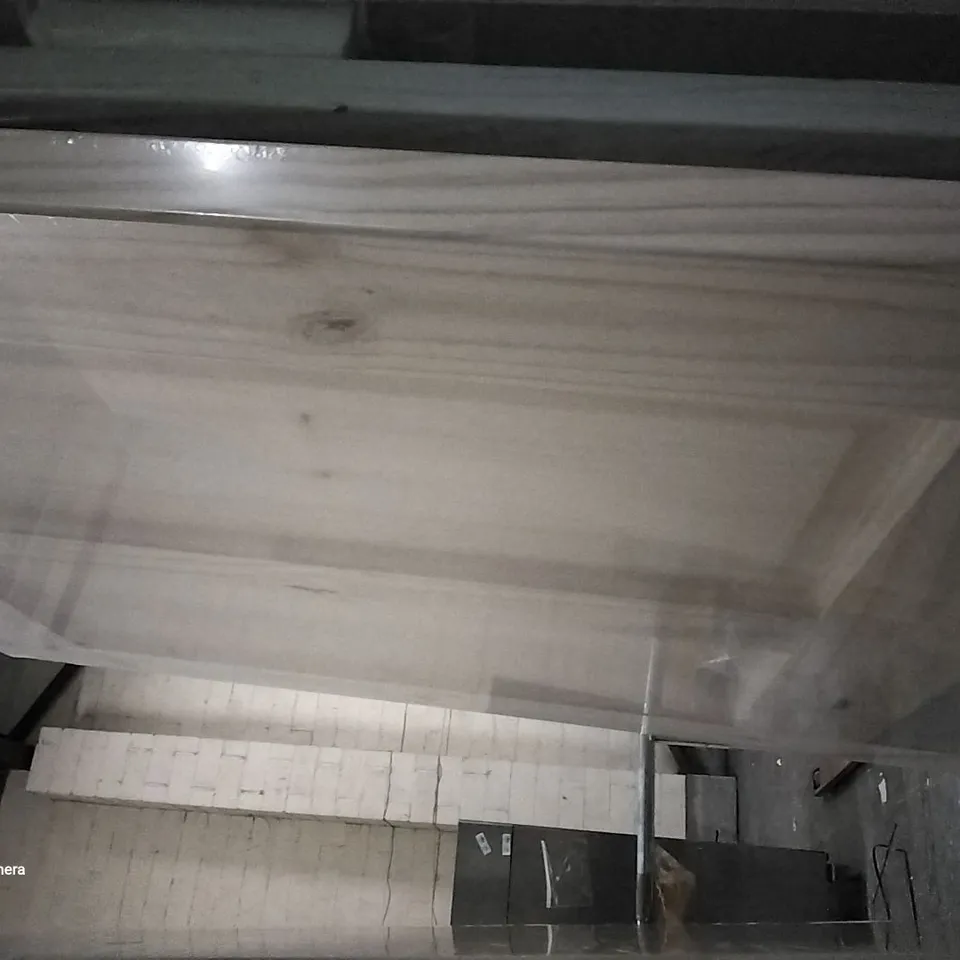 4 PANEL KNOTTY PINE GLAZED INTERNAL DOOR 762 × 1981MM