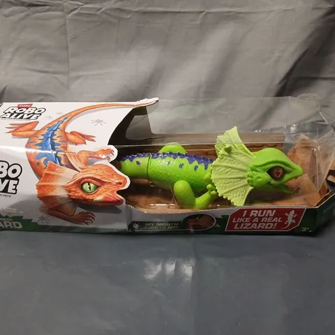 ZURU ROBO ALIVE FRILLED NECK LIZARD – BATTERY-OPERATED ROBOTIC TOY