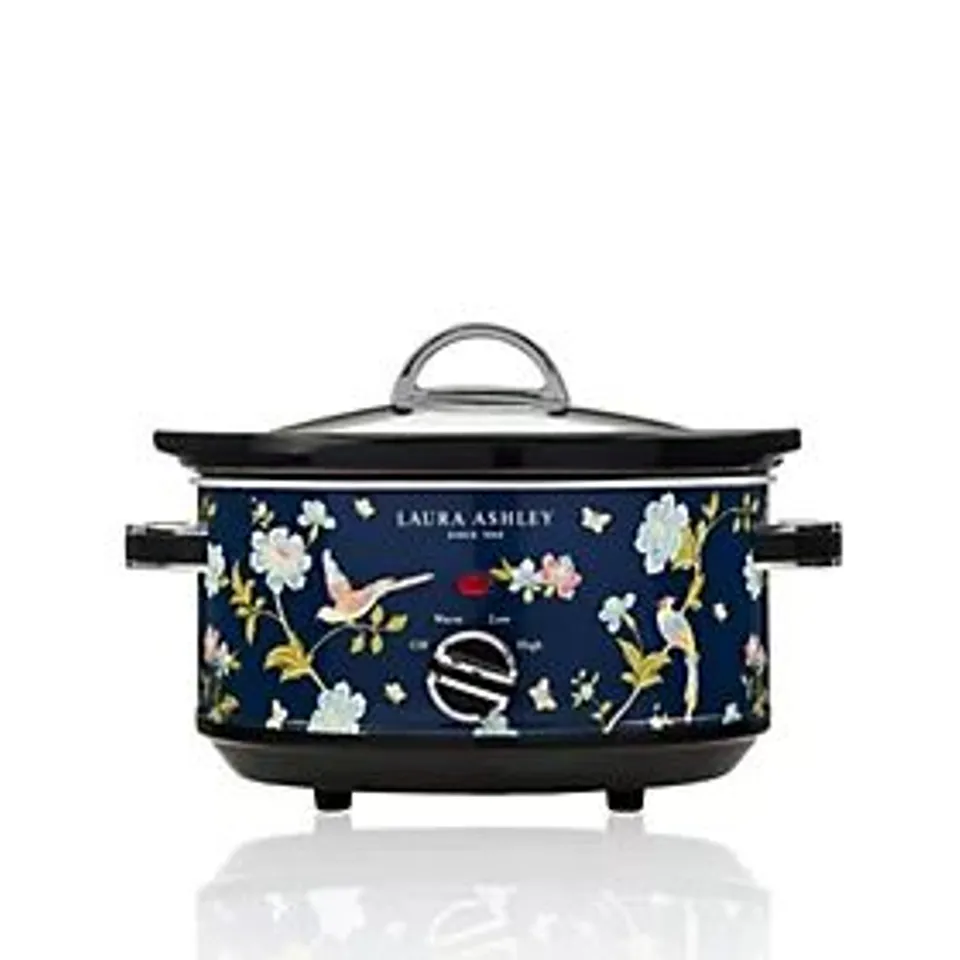 LAURA ASHLEY 3.5L SLOW COOKER IN CHINA ROSE