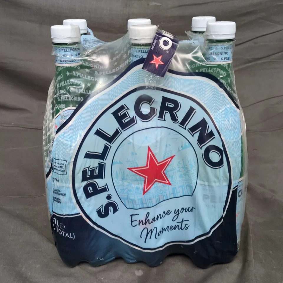 San Pellegrino Sparkling Water – 6 x 1L Bulk Pack