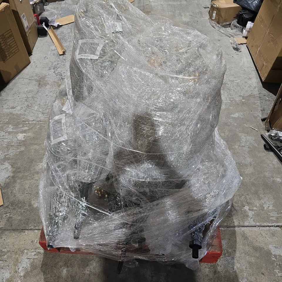 PALLET OF ASSORTED LOSE CHRISTMAS TREES - COLLECTION ONLY