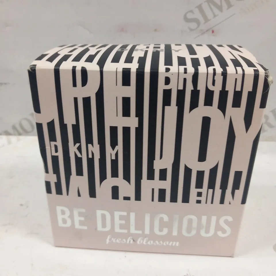 BOXED DKNY BE DELICIOUS FRESH BLOSSOM EAU DE PARFUM 30ML + 7ML