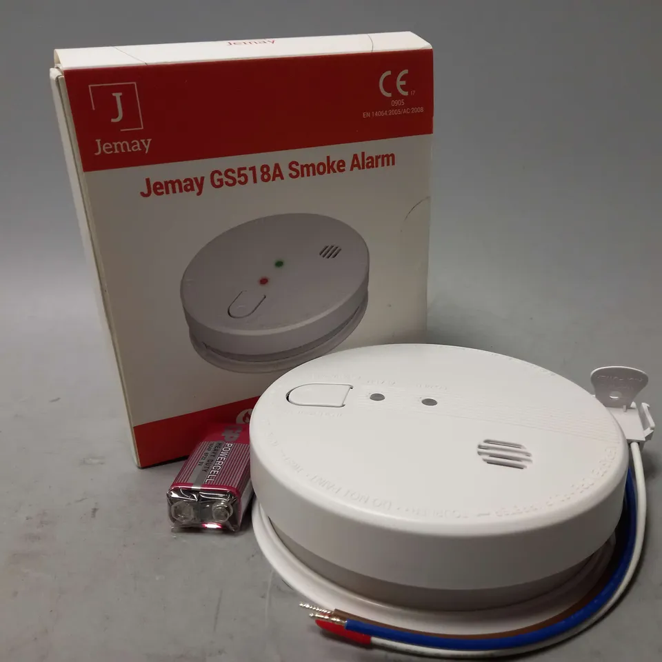 BOXED JEMAY GS518A SMOKE ALARM