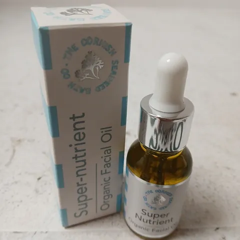 THE CORNISH SEAWEED BATH CO SUPER NUTRIENT ORGANIC FACIAL OIL 15ML