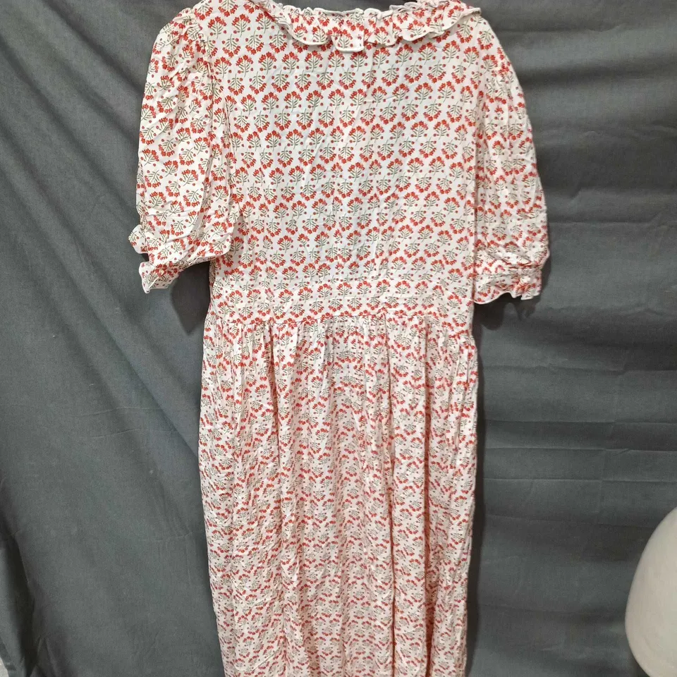 NOBODY'S CHILD FLORAL PRINT MAXI DRESS – UK 12 (EU 40, US 8)