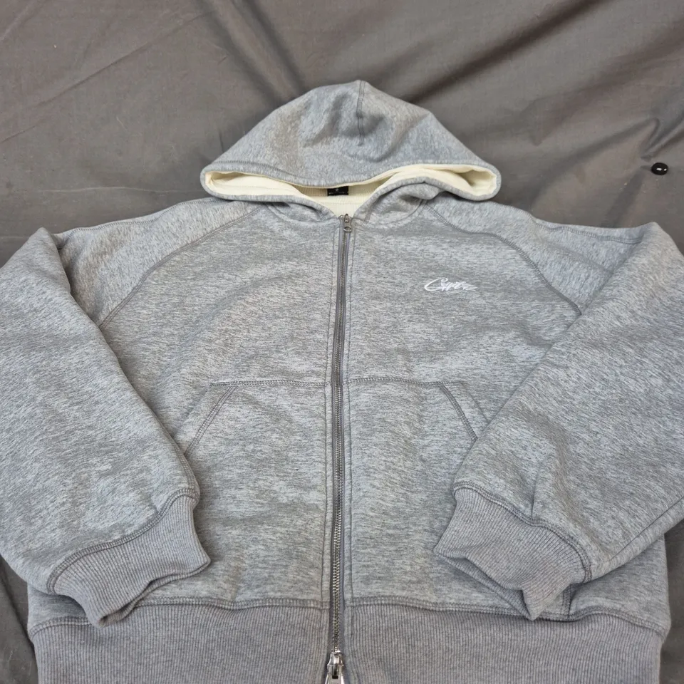 CORTIEZ GREY HOODIE SIZE S