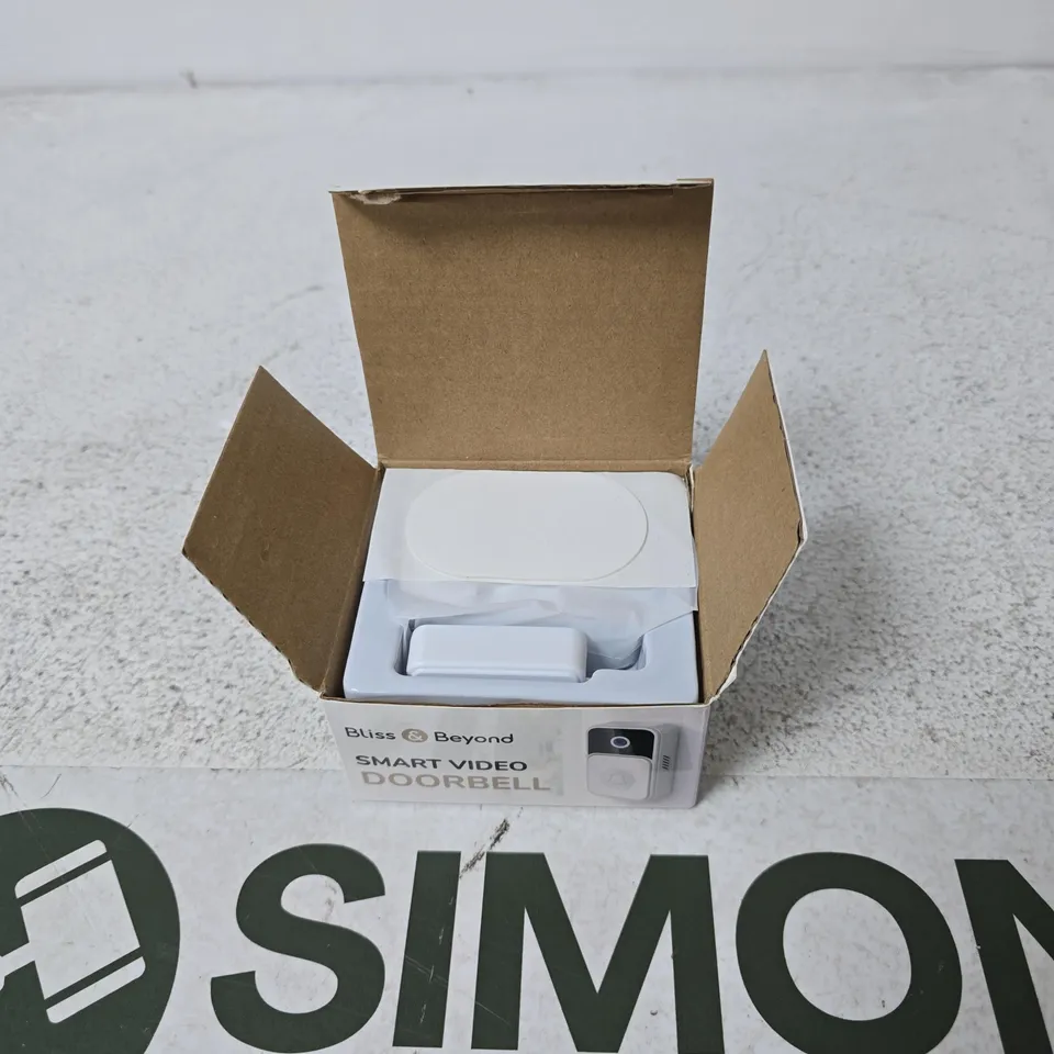 BLISS & BEYOND SMART VIDEO DOORBELL – BOXED
