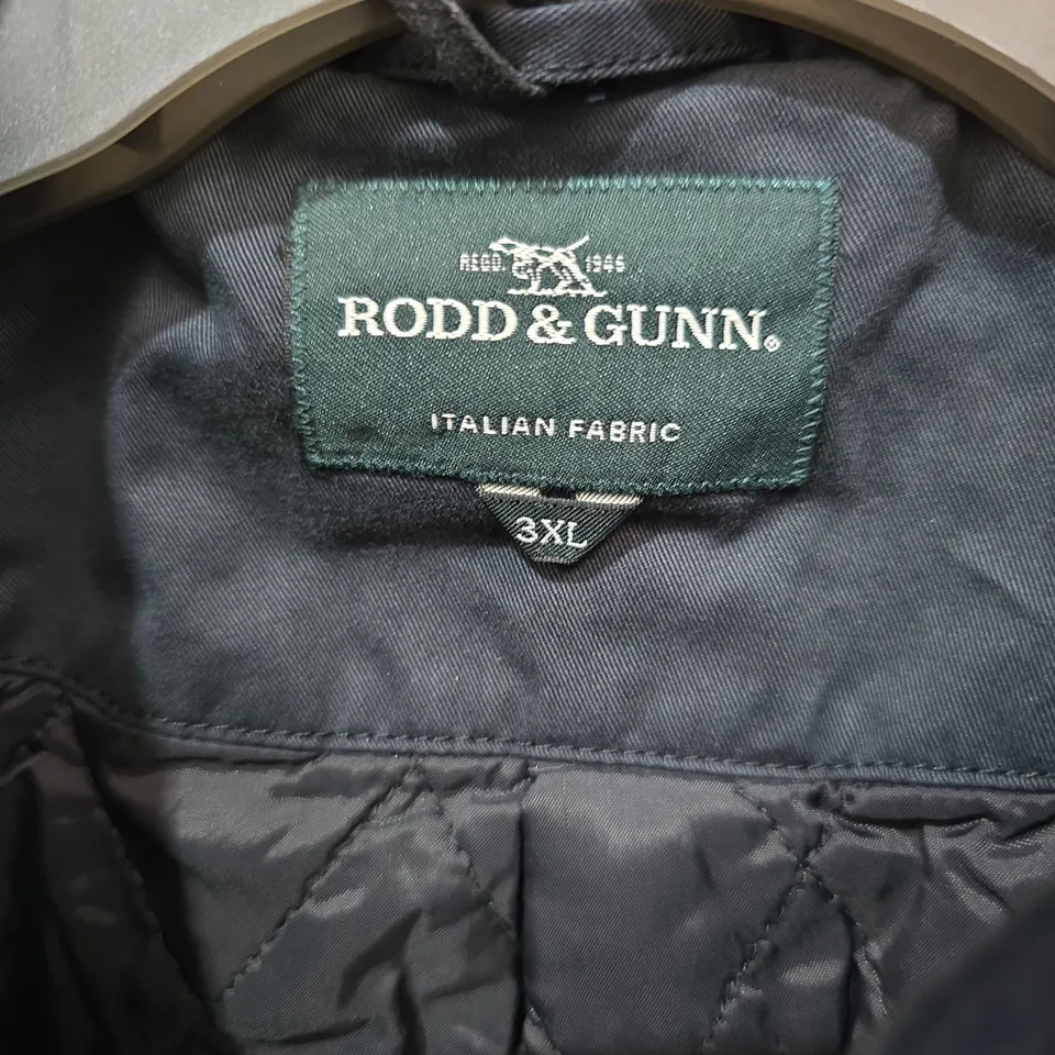 RODD & GUNN WINSCOMBE JACKET – MIDNIGHT, ITALIAN FABRIC, XXXL