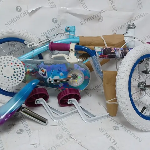 HUFFY FROZEN 14" BIKE [COLLECTION ONLY]