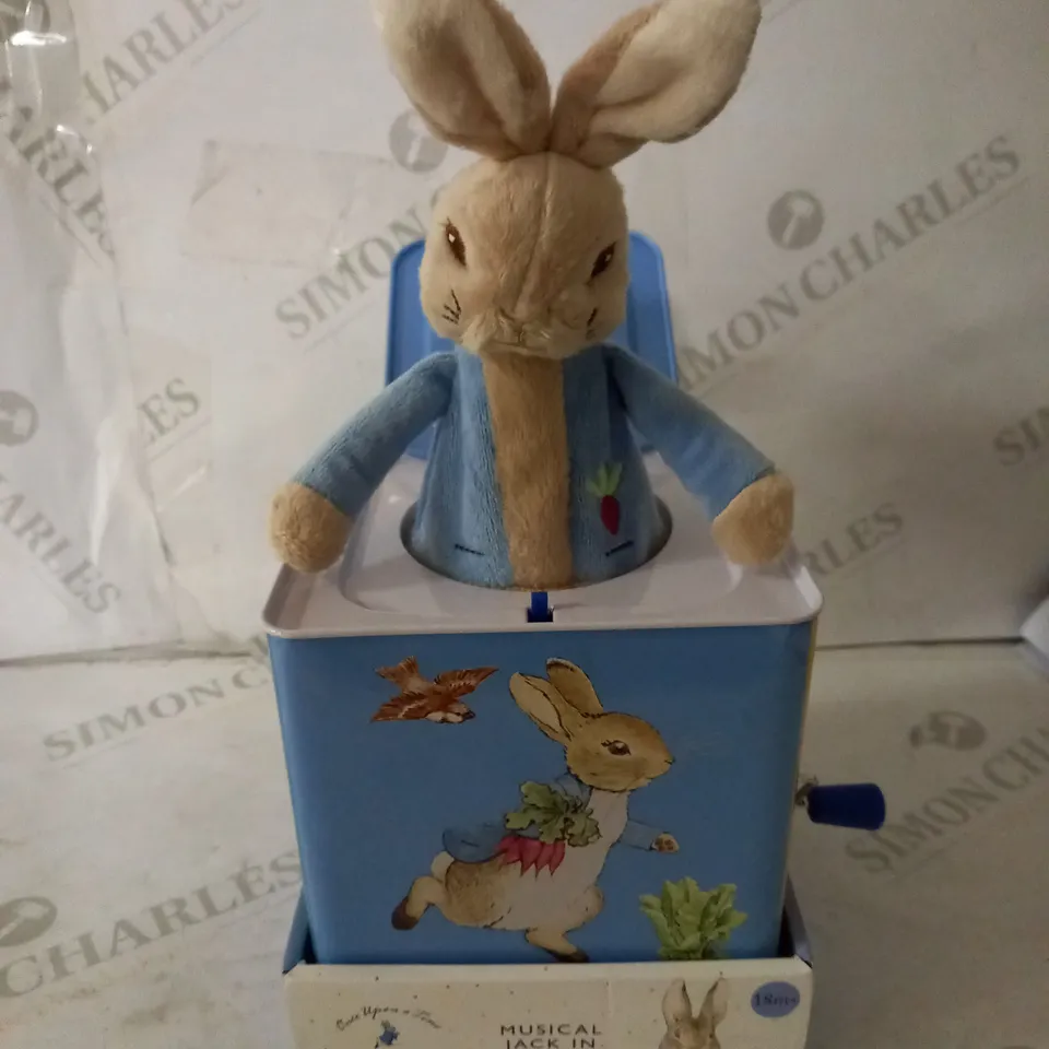 PETER RABBIT JACK IN THE BOX RRP £27.99