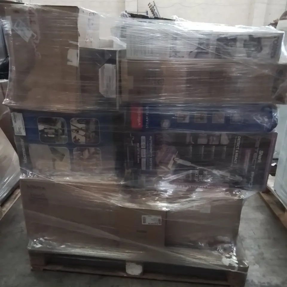 PALLET OF APPROXIMATELY 18 UNPROCESSED RAW RETURN HOUSEHOLD AND ELECTRICAL GOODS TO INCLUDE;
