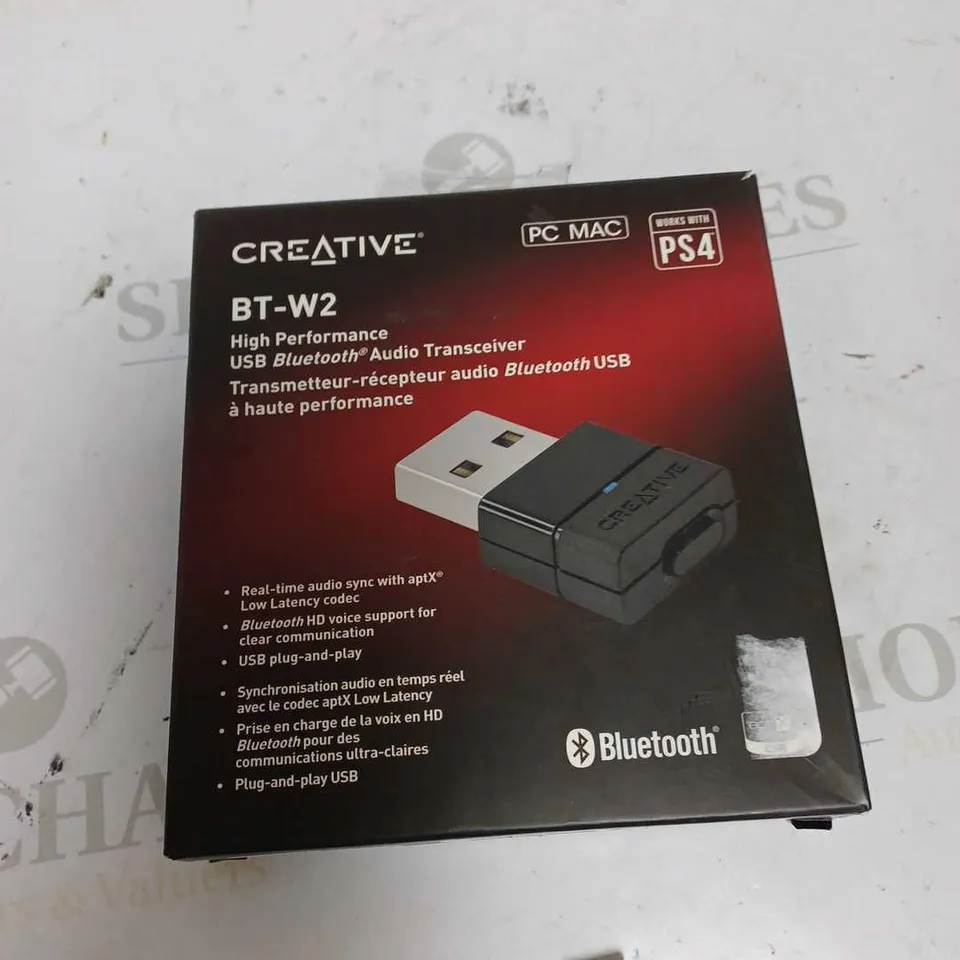 BT-W2 USB BLUETOOTH AUDIO TRANSCEIVER