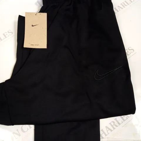 NIKE DRI-FIT ACADEMY TRIPLE BLACK PANTS - SIZE X LARGE 