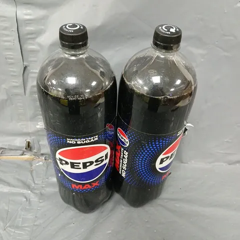 2 PEPSI MAX 2L BOTTLES - COLLECTION ONLY