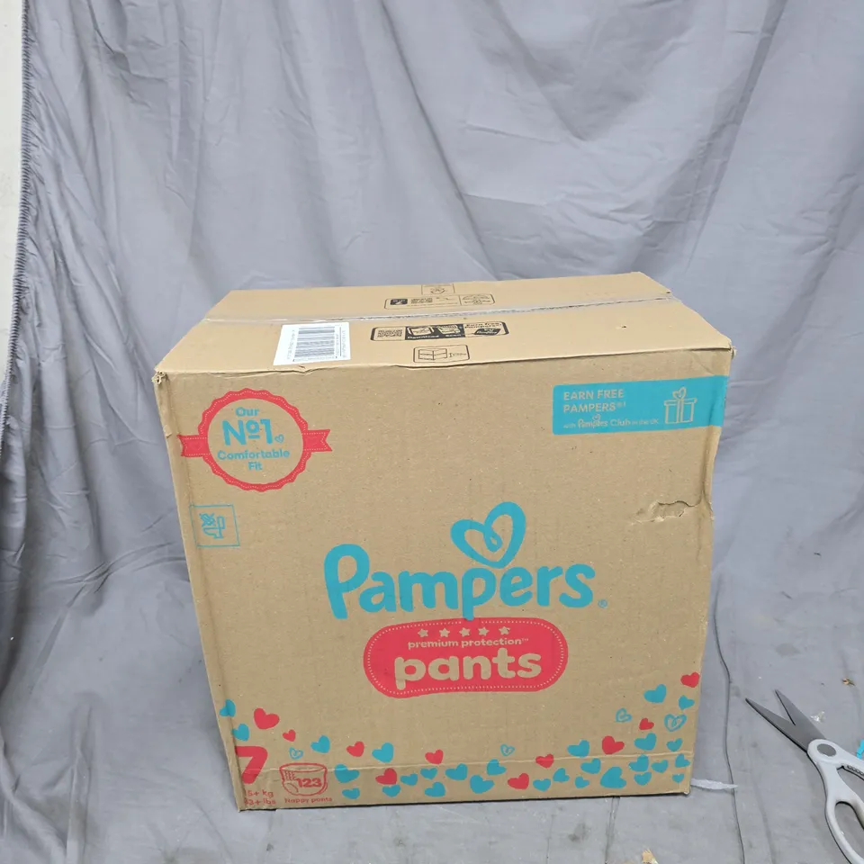PAMPERS PANTS BABY DIAPERS – BOXED