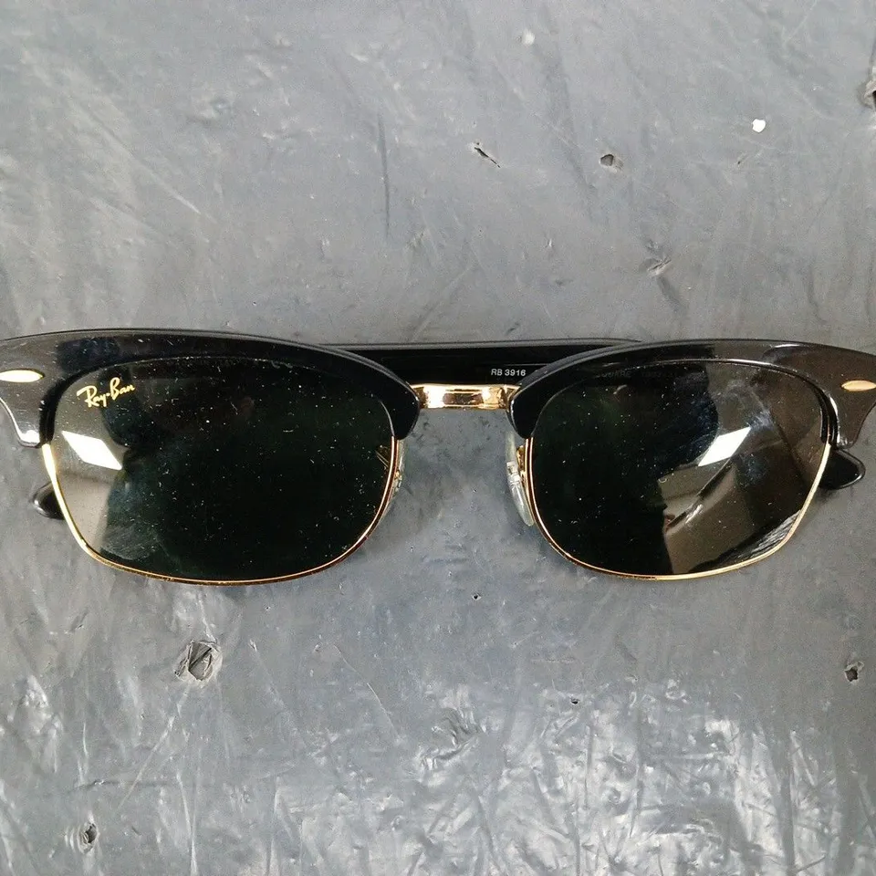 BOXED RAYBAN AVIATOR LARGE METAL SUNGLASSES