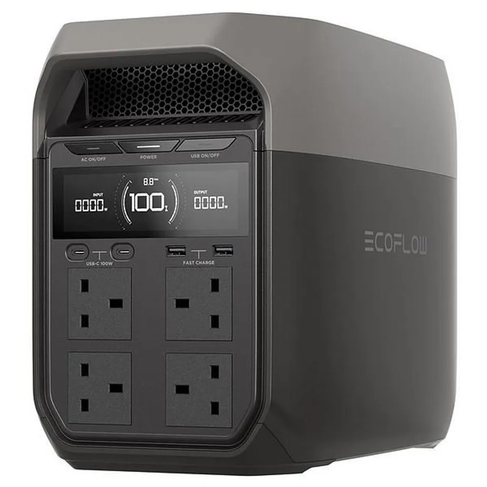 BOXED ECOFLOW 3600W 1024WH DELTA 3 SOLAR BATTERY 