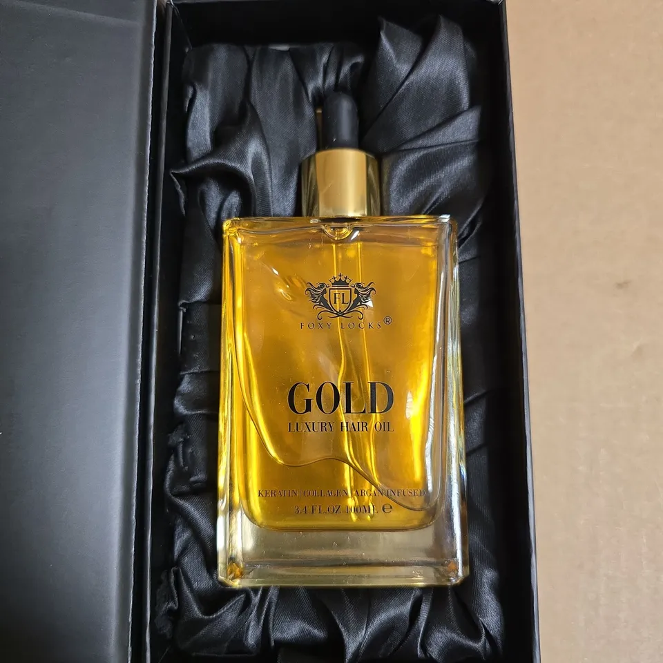 FOXY LOCKS GOLD LUXURY HAIR OIL – 100 ML