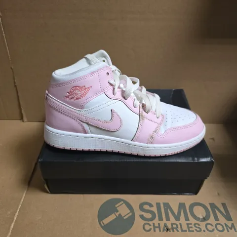 JORDAN HYDRIP PS KIDS' SNEAKERS – PINK/WHITE, SIZE 1Y