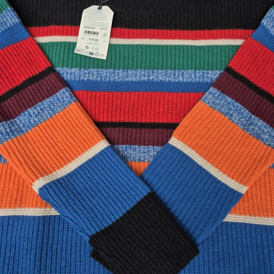 SEASALT CORNWALL THORN BERRY JUMPER – UPTON MULTI ONYX, UK 10