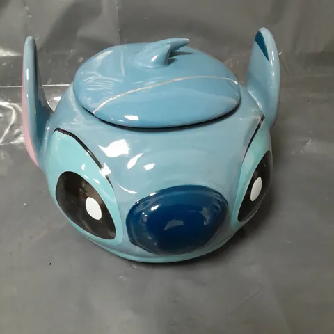 DISNEY STITCH STITCH SHAPED COOKIE JAR - COLLECTION ONLY