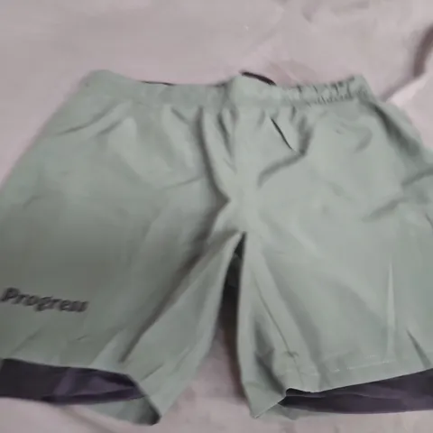Progress Academy+ Hybrid Shorts – Khaki, Size S