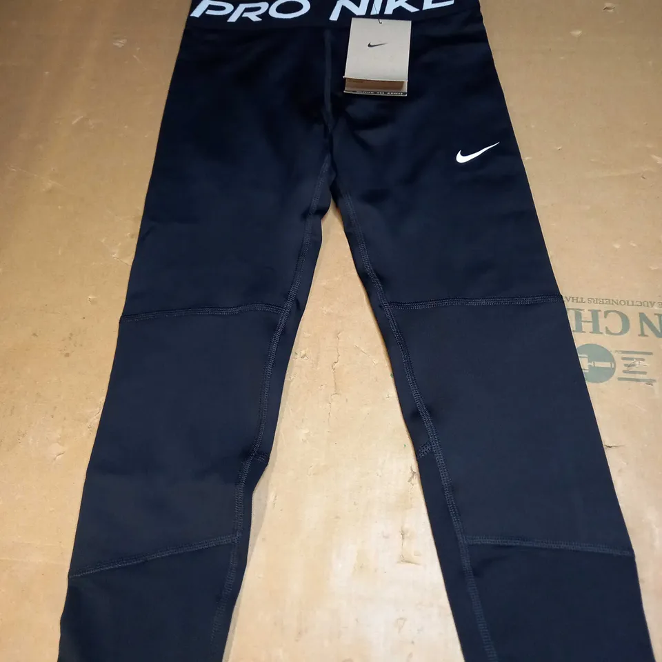 NIKE PRO LOGO LEGGINGS SIZE S