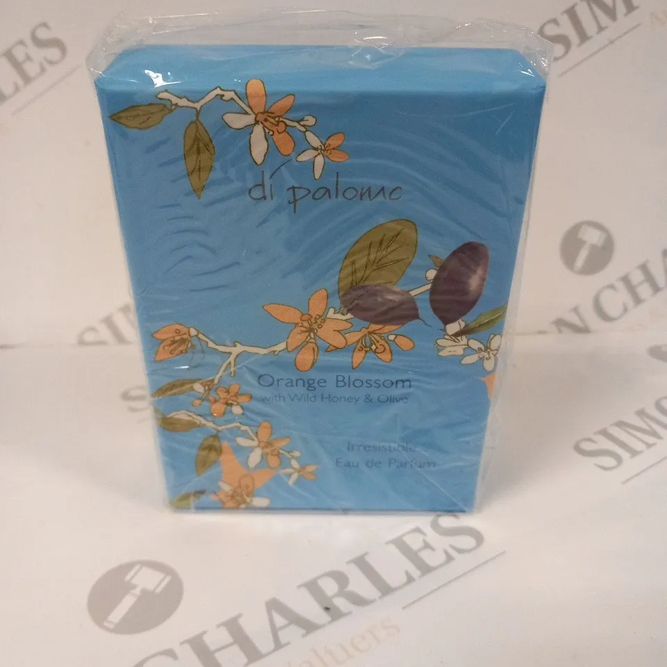 BOXED AND SEALED DI PALOME ORANGE BLOSSOM WITH WILD HONEY AND OLIVE EAU DE PARFUM 50ML