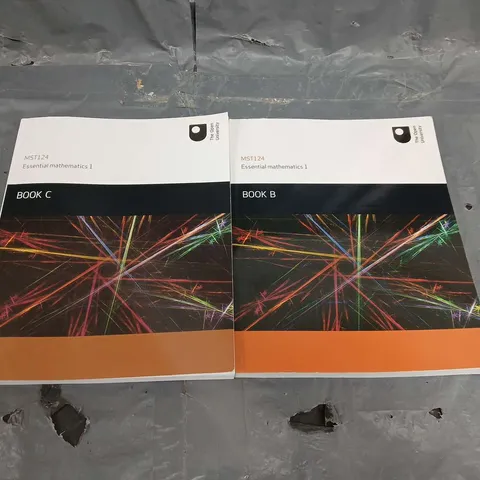 THE OPEN UNIVERSITY MSTI24 ESSENTIAL MATHEMATICS 1 BOOK B AND C