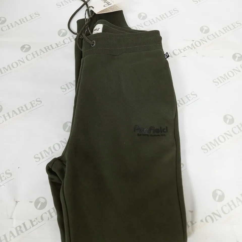 PENFIELD GREEN TRACKSUIT BOTTOMS SIZE XS