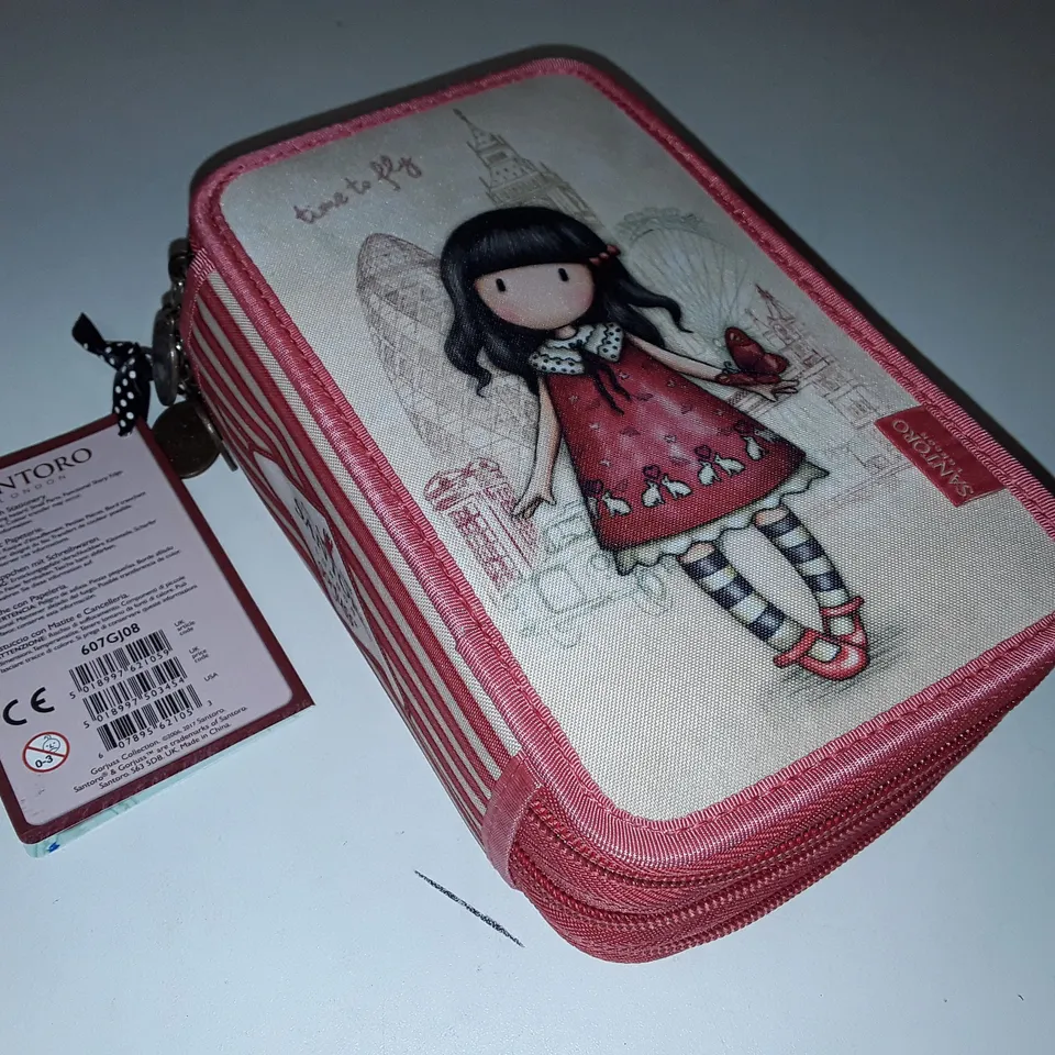 SANTORO PENCIL CASE WITH STATIONERY
