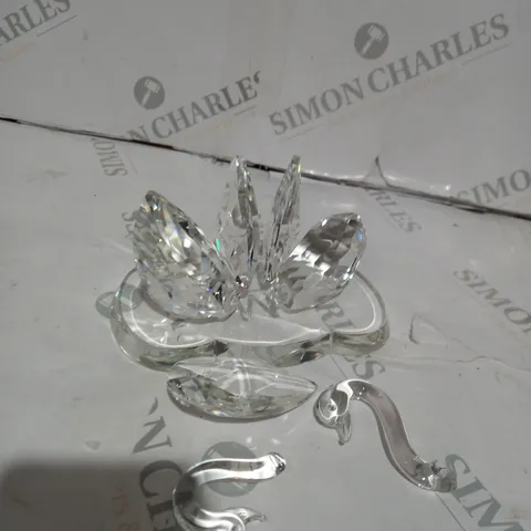 JULIEN MACDONALD CRYSTAL SWAN PAIR