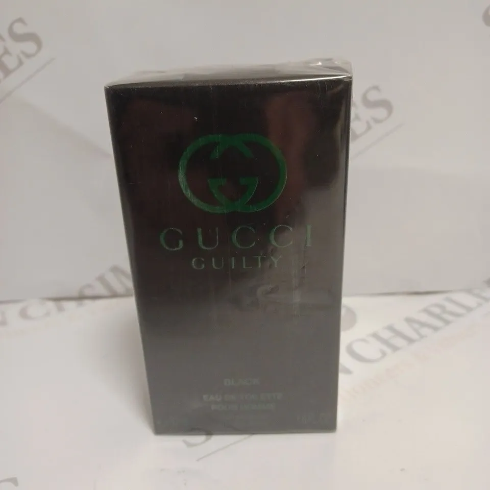 BOXED AND SEALED GUCCI GUILTY BLACK EAU DE TOILETTE 50ML 