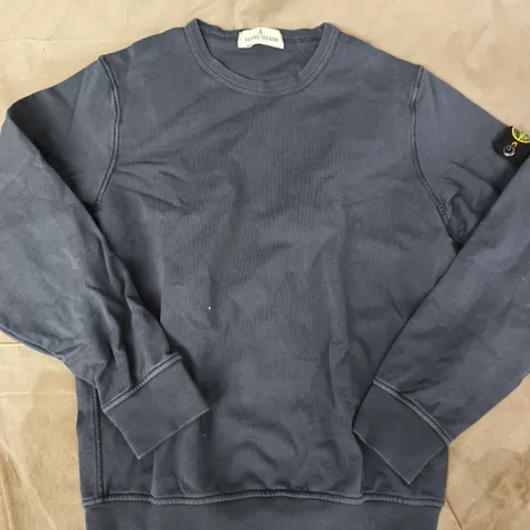 STONE ISLAND KID'S LONG SLEEVE JUMPER IN NAVY SIZE UNSPECIFIED