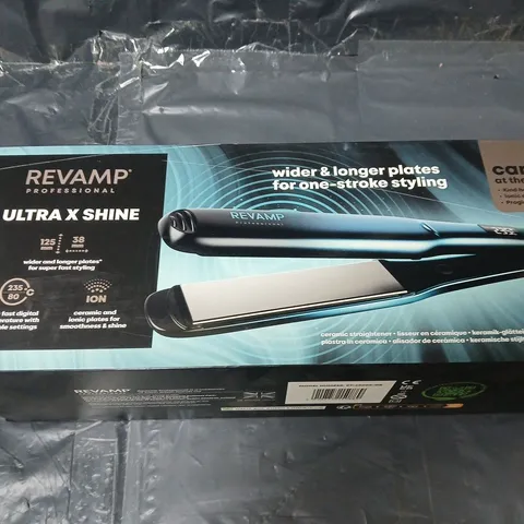 Revamp Professional Ultra X Shine Ceramic Hair Straightener