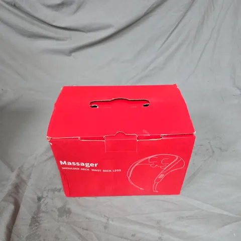 MASSAGER – SHOULDER, NECK, WAIST, BACK & LEGS (RED BOX)