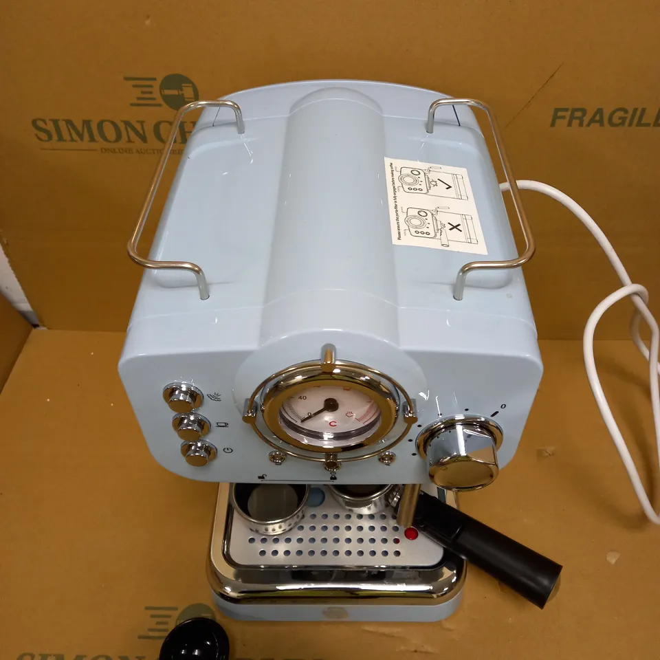 SWAN RETRO ESPRESSO COFFEE MACHINE
