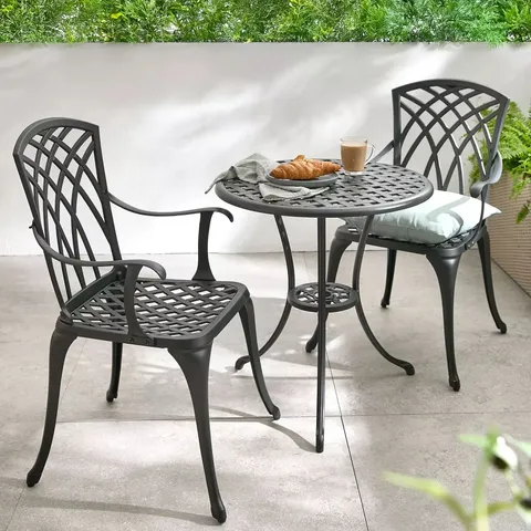 CAST ALUMINIUM BISTRO SET