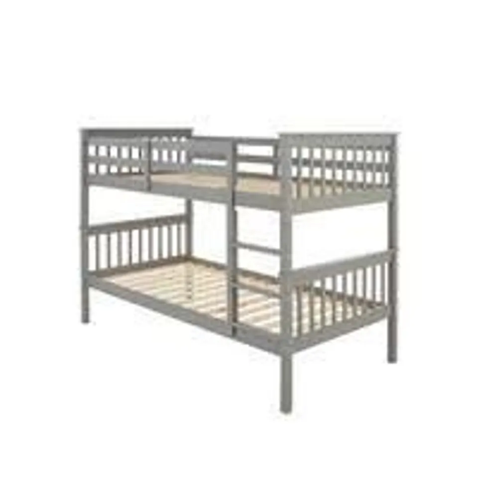 BOXED NOVARA BUNK BED - GREY (2 BOXES)