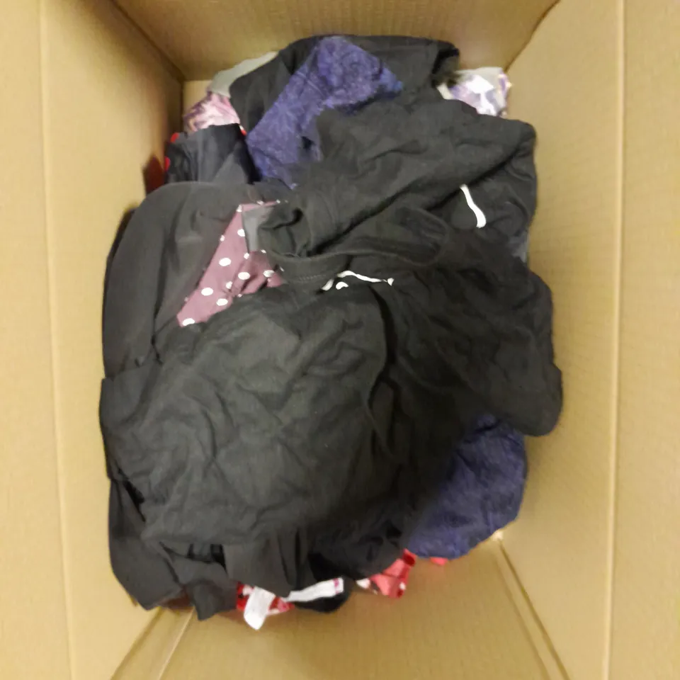 APPROXIMATELY 10 ASSORTED CLOTHING PRODUCTS IN VARIOUS STYLES & SIZES	
