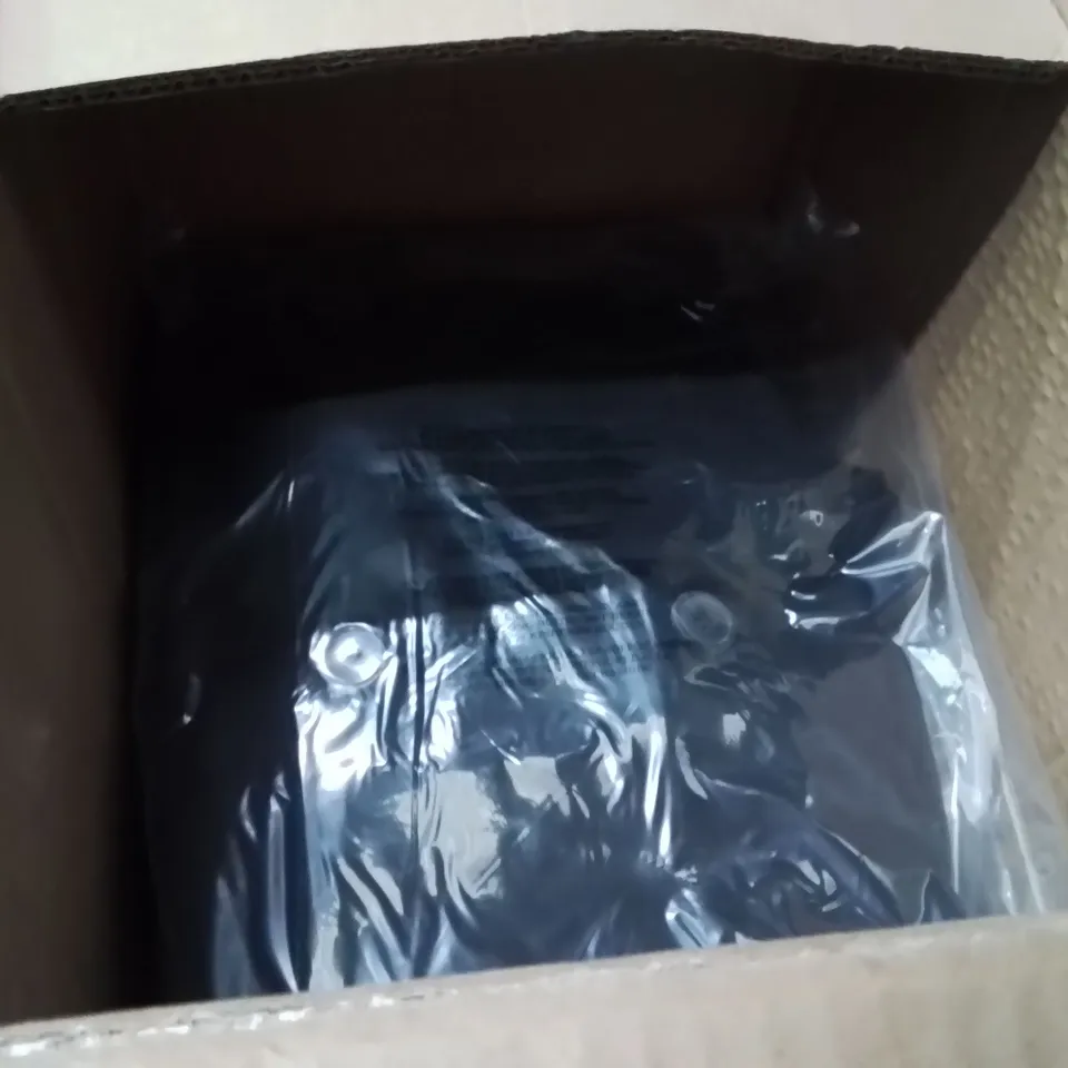 BOXED BRAND NEW APPROXIMATELY 5 JD WILLIAMS HOODED TRENCE JACKET BLACK SIZE 16