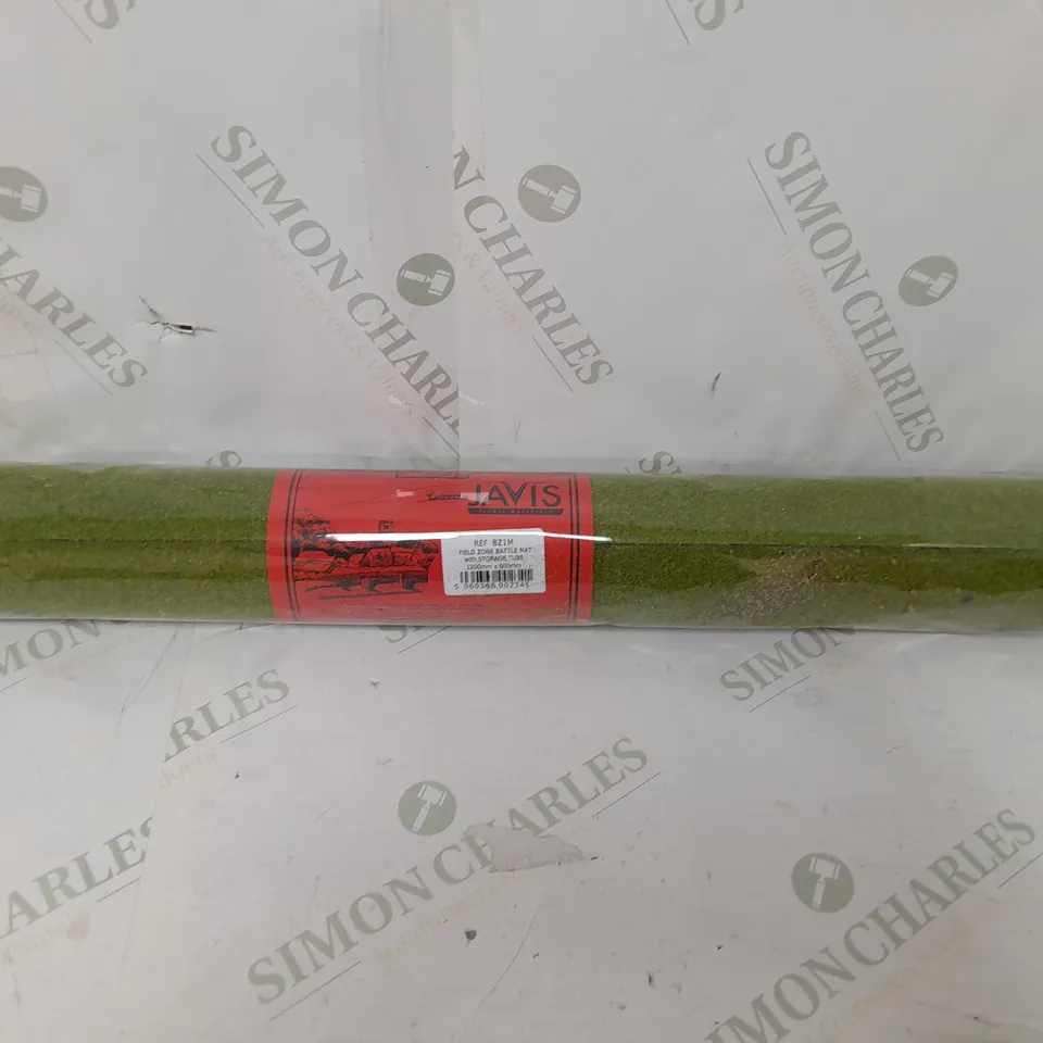 JAVIS FIELD ZONE BATTLE MAT WITH STORAGE TUBE - 1200mm x 600mm