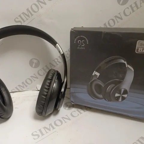 boxed 9s super bass wireless headphones