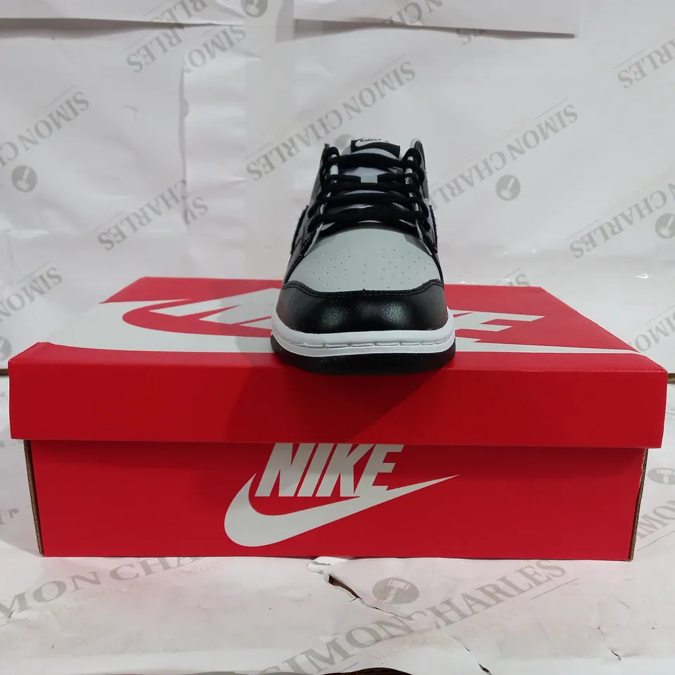PAIR OF NIKE DUNK LOW RETRO IN GREY/BLACK- UK SIZE 9