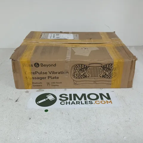 BOXED BLISS & BEYOND COREPULSE VIBRATION MASSAGE PLATE